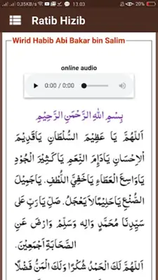 Kitab Ratib Wirid & Hizib android App screenshot 2